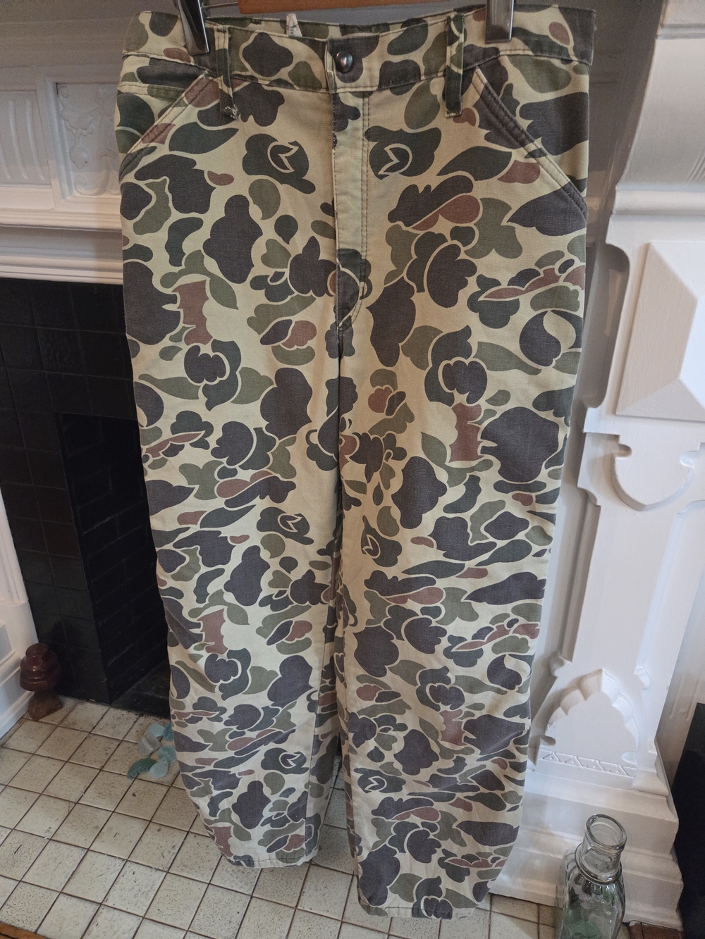 VTG Walls Blizzard Pruf 3M Thinsulate Duck camo pants '80's - 34x33